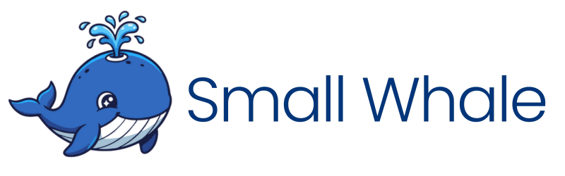 Small Whale kids encyclopedia logo